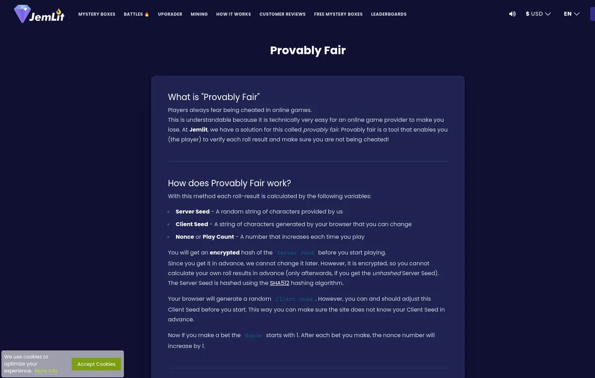 Jemlit: fair page