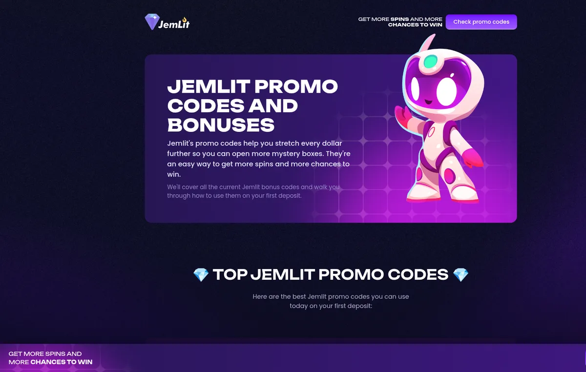Jemlit: promo page